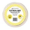 Prysmian Twin & Earth Cable TPS White 2.5mm X 10m