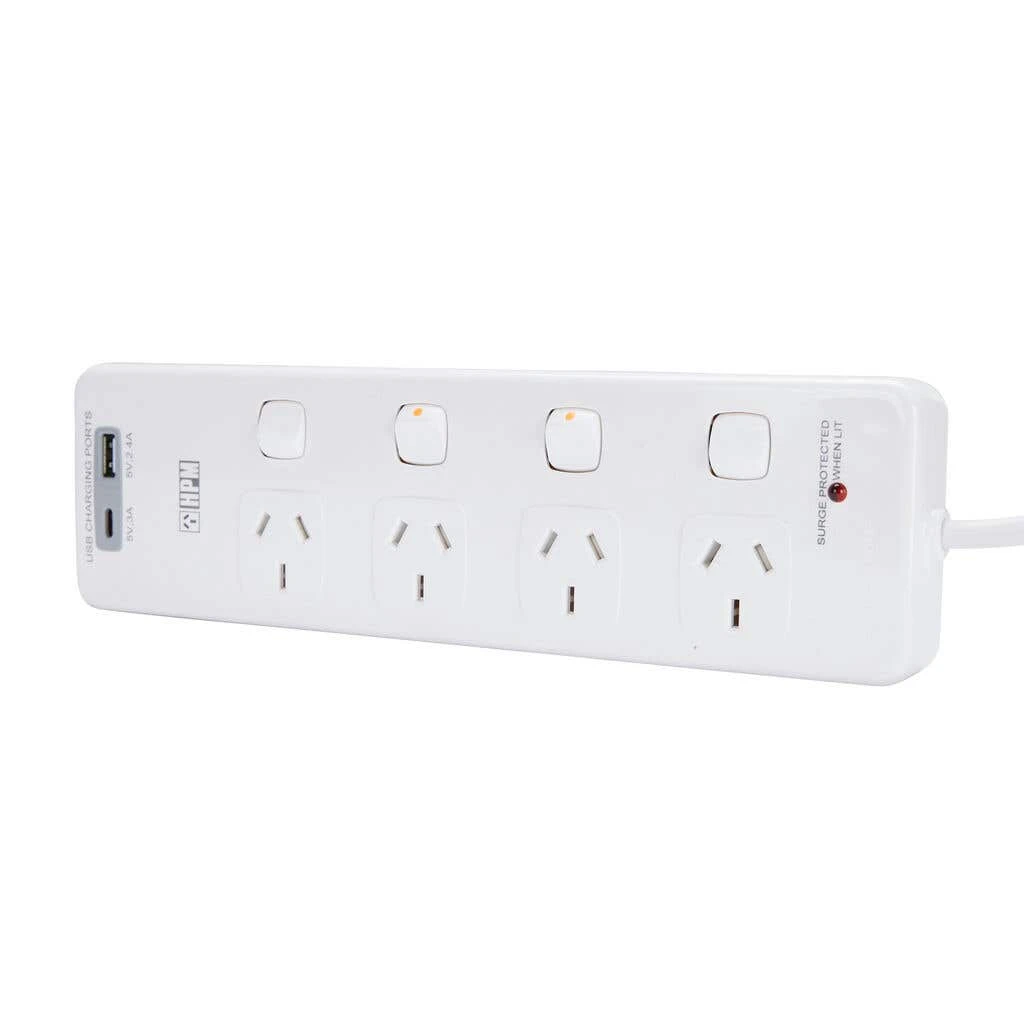 HPM 4 Way USB Powerboard 2 HPM 4 Way USB Powerboard - Image 2