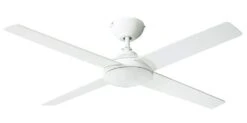 HPM 4B Residential Inspire White Ceiling Fan 1200mm