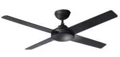 HPM Residential Inspire Black Ceiling Fan 1200mm