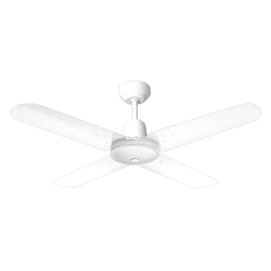 HPM Hangsure 65W 4 Blade Aluminium Sweep Fan White 1200mm 1 HPM Hangsure 65W 4 Blade Aluminium Sweep Fan White 1200mm