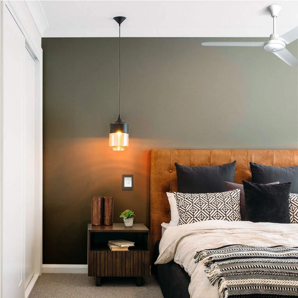 HPM Hangsure 65W 4 Blade Aluminium Sweep Fan White 1200mm 2 HPM Hangsure 65W 4 Blade Aluminium Sweep Fan White 1200mm - Image 2