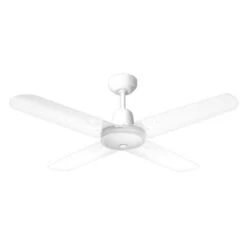 HPM 4B 65W White Aluminium Hangsure Sweep Fan 1400mm