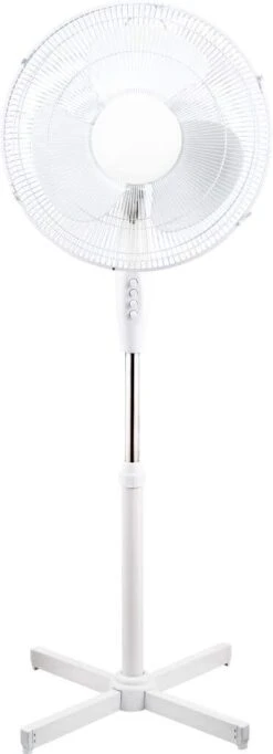 ROK Pedestal Fan White 40W 400mm