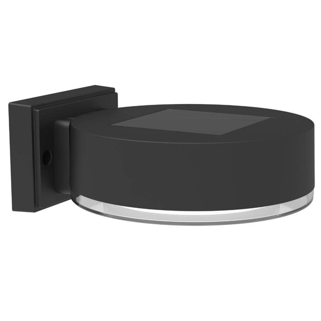 Built Wall Light Round Solar - 2 Pack 1 Built Wall Light Round Solar - 2 Pack