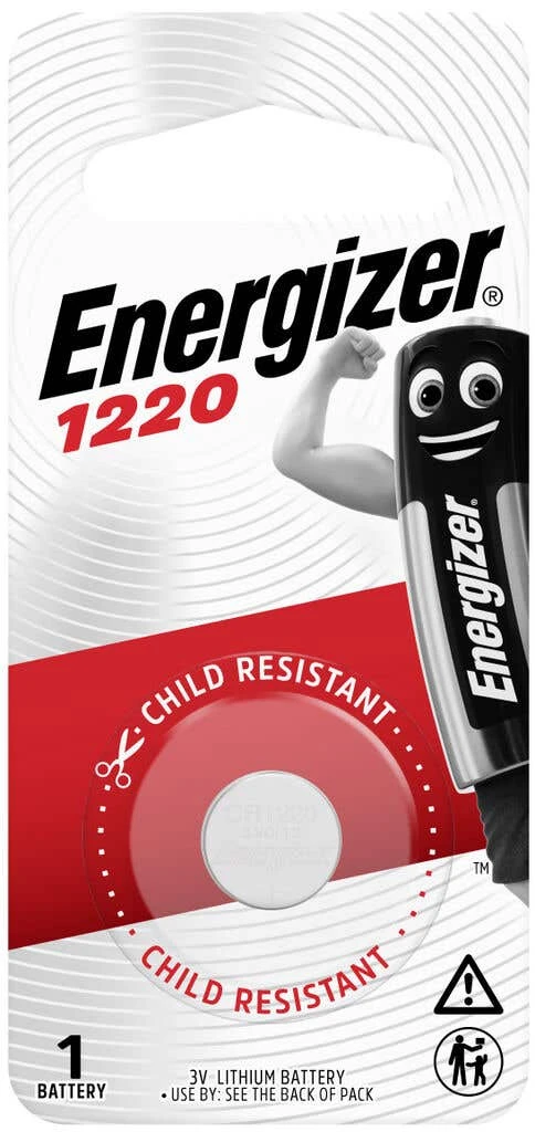Energizer Battery Coin Lithium ECR1220 BP1 1 Energizer Battery Coin Lithium ECR1220 BP1
