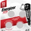 Energizer Battery Coin Lithium ECR2016 BP4