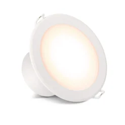 HPM 7W LED Dimmable Smart Tri Colour Downlight White 90mm
