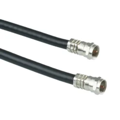 Antsig F Connector TV Lead Black 1.5m