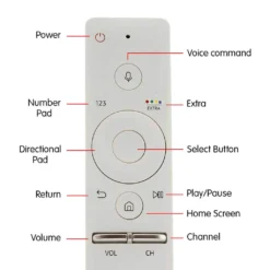 Samsung TV Smart Touch Replacement Remote Control BN59-01242C -Home Lighting 7014632 2
