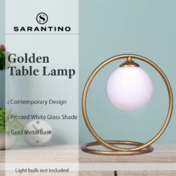 Sarantino Gold Metal Table Lamp -Home Lighting 7014780 11 1