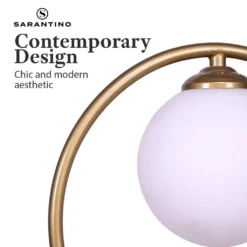 Sarantino Gold Metal Table Lamp -Home Lighting 7014780 5 1