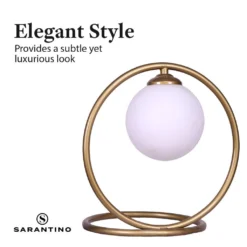 Sarantino Gold Metal Table Lamp -Home Lighting 7014780 6 1