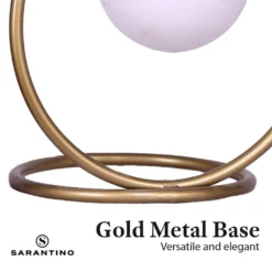 Sarantino Gold Metal Table Lamp -Home Lighting 7014780 8 1