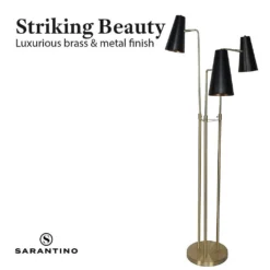 Sarantino Three Metal Shade Floor Lamp 16 Sarantino Three Metal Shade Floor Lamp -Home Lighting 7014822 6