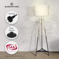 Sarantino Gradient Tripod Floor Lamp -Home Lighting 7014913 9 1