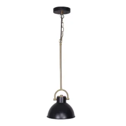 Sarantino Black & Gold Pendant Light