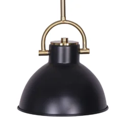Sarantino Black & Gold Pendant Light -Home Lighting 7014921 2