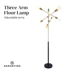 Sarantino 6-Light Metal Sputnik Floor Lamp 18 Sarantino 6-Light Metal Sputnik Floor Lamp -Home Lighting 7014939 7