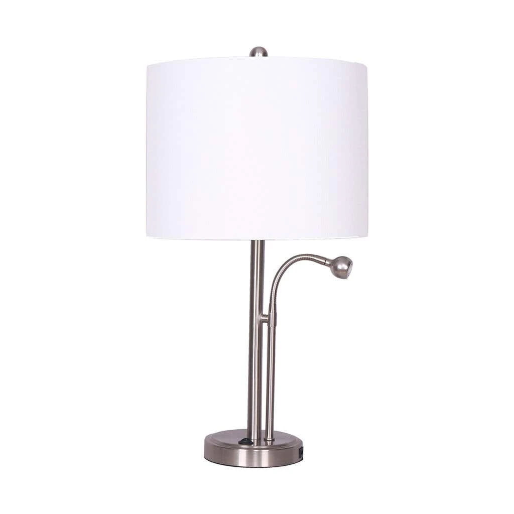 Sarantino 2-in-1 Table Lamp With LED Reading Light 1 Sarantino 2-in-1 Table Lamp With LED Reading Light