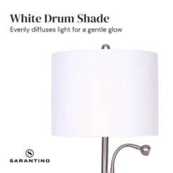 Sarantino 2-in-1 Table Lamp With LED Reading Light 17 Sarantino 2-in-1 Table Lamp With LED Reading Light -Home Lighting 7015068 6