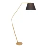 Sarantino Arc Floor Lamp With Empire Shade