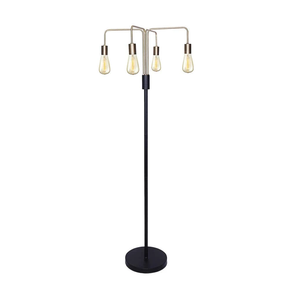 Sarantino 4-Light Industrial Floor Lamp 1 Sarantino 4-Light Industrial Floor Lamp