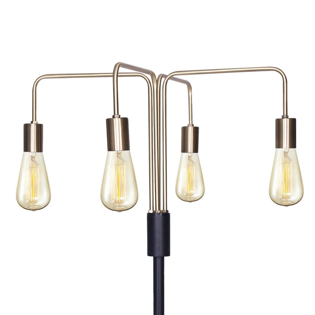 Sarantino 4-Light Industrial Floor Lamp 2 Sarantino 4-Light Industrial Floor Lamp - Image 2