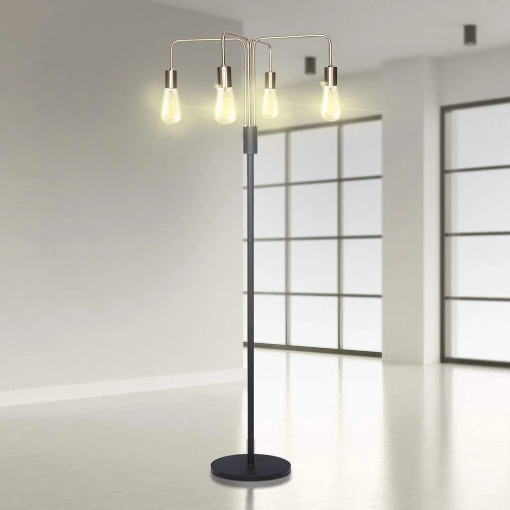 Sarantino 4-Light Industrial Floor Lamp 10 Sarantino 4-Light Industrial Floor Lamp - Image 10