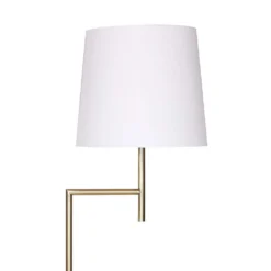 Sarantino Metal Floor Lamp Antique Brass -Home Lighting 7015159 2