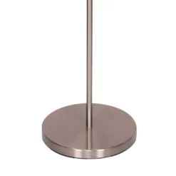 Sarantino Nickel Metal Arc Floor Lamp -Home Lighting 7015167 2