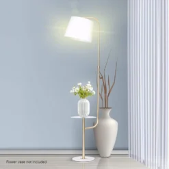 Sarantino Glass End Table Floor Lamp -Home Lighting 7015191 5