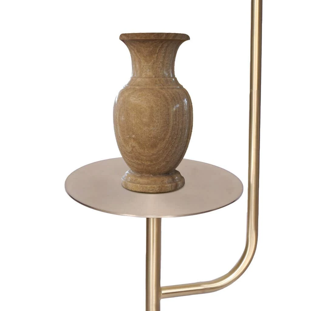 Sarantino Floor Lamp With Metal End Table 6 Sarantino Floor Lamp With Metal End Table - Image 6