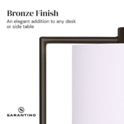 Sarantino Metal Task Lamp With USB Port Bronze 11 Sarantino Metal Task Lamp With USB Port Bronze -Home Lighting 7015233 3