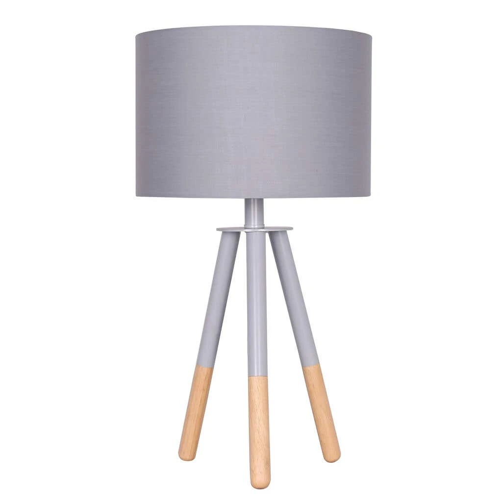 Sarantino Tripod Desk Lamp In Metal & Wood Nordic Minimalist Light 1 Sarantino Tripod Desk Lamp In Metal & Wood Nordic Minimalist Light
