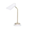 Sarantino White/Brass Table Lamp