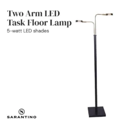 Sarantino LED Metal Floor Lamp -Home Lighting 7015464 3