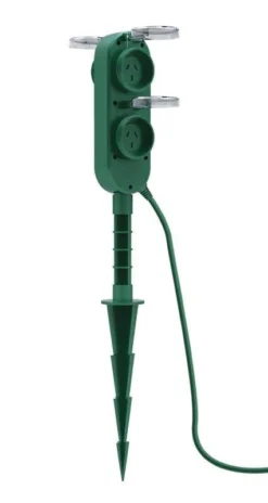 3-Way Outdoor Powerboard With Timer